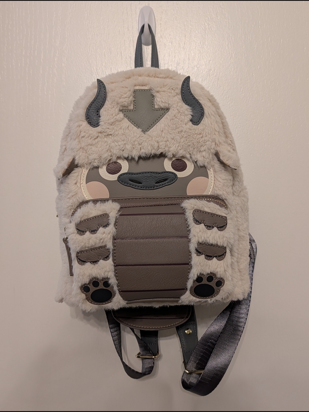 Loungefly Avatar: The Last Airbender Appa Figural Fur Mini Backpack